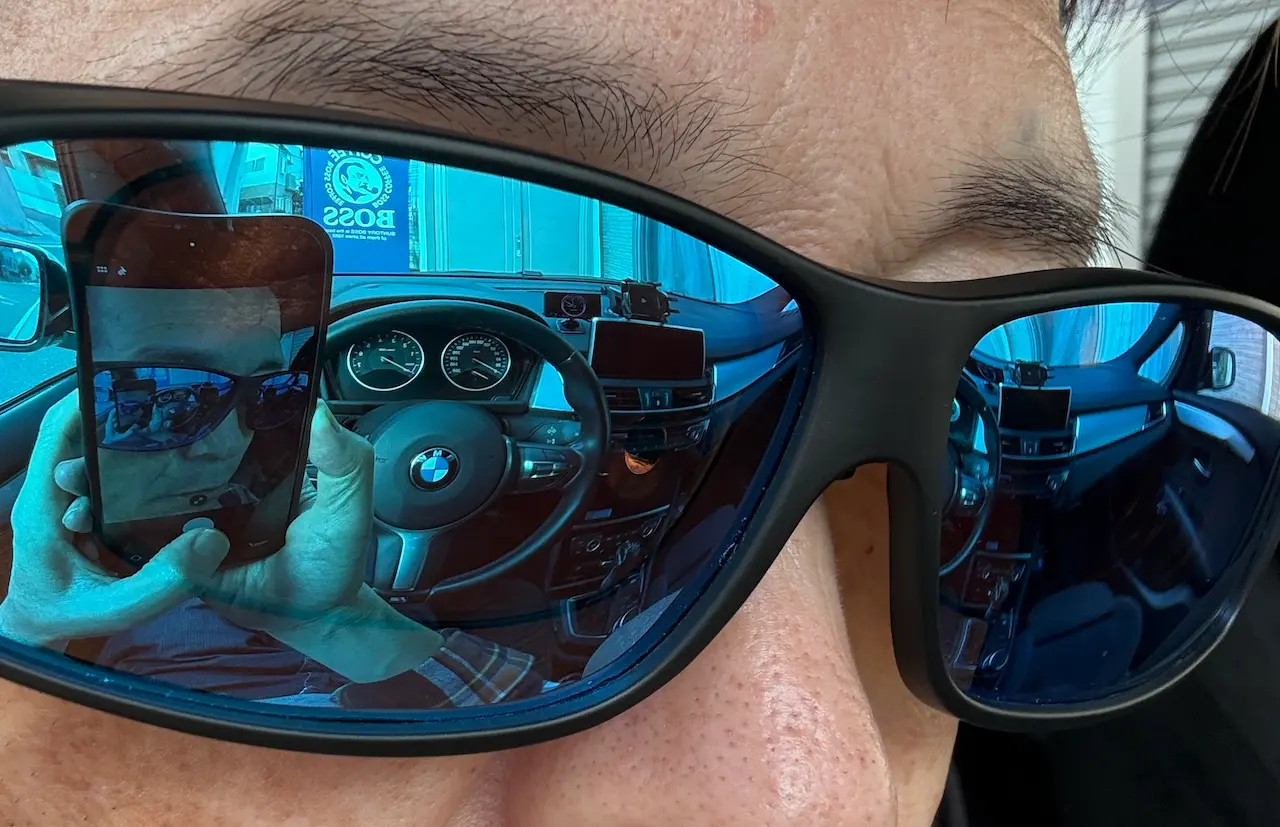 オーバーサングラスレビュー